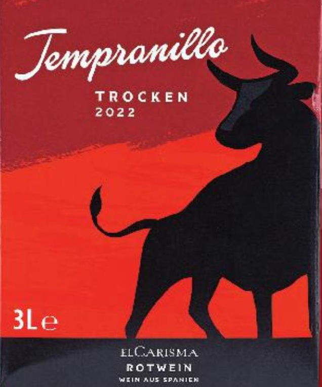 El Carisma Vino 3 L - Akcija u trgovini Kaufland