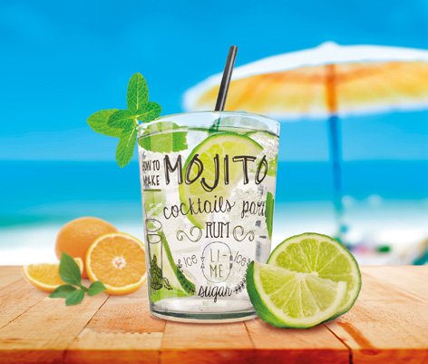 Čaša staklena Cocktail 1 kom Akcija u trgovini Spar