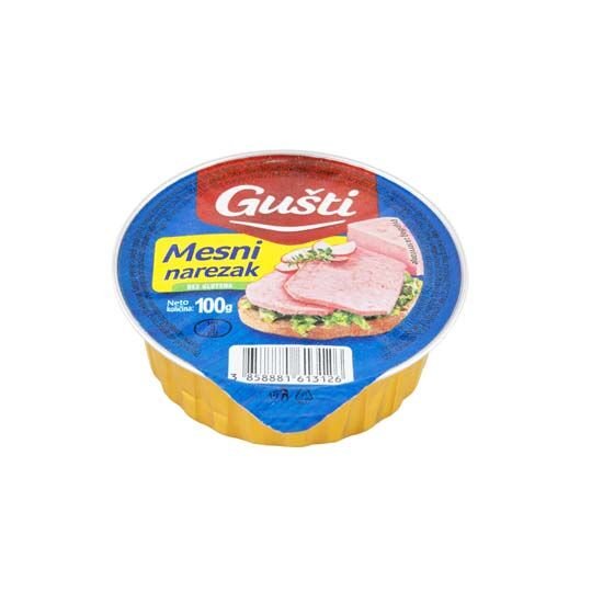 Mesni narezak 100 g GUŠTI - Akcija u trgovini Plodine