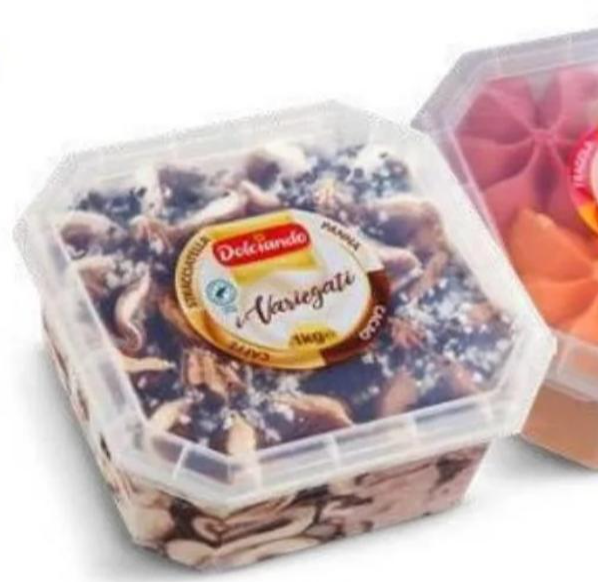 Sladoled 4 okusa više vrsta 1 kg Dolciando - Akcija u trgovini Eurospin