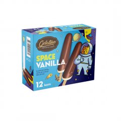 GELATINO Sladoled Space Vanilla 12x 52 ml - Akcija u trgovini Plodine