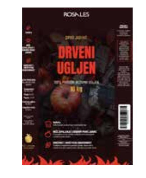 Rosales drveni ugljen, jabuka 10 kg - Akcija u trgovini Metro