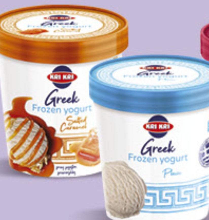 Grčki jogurt sladoled 500ml KRI KRI - Akcija u trgovini Konzum