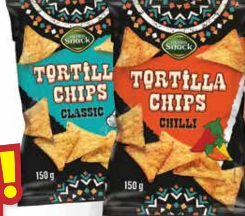 ULTRA SNACK Tortilla chips 150 g - Akcija u trgovini Ribola